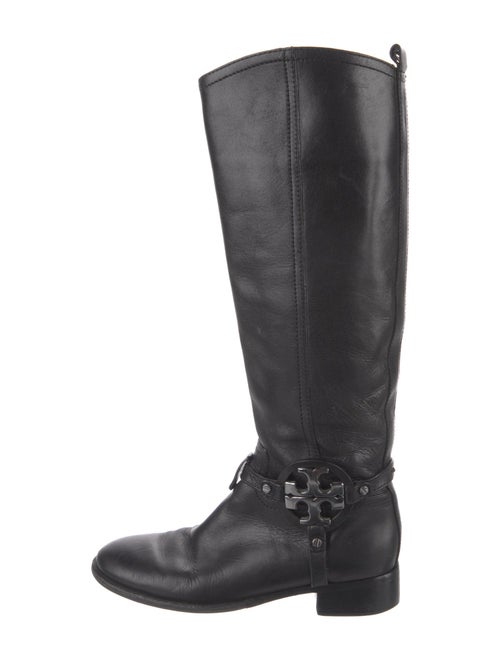 Tory Burch Leather Riding Boots