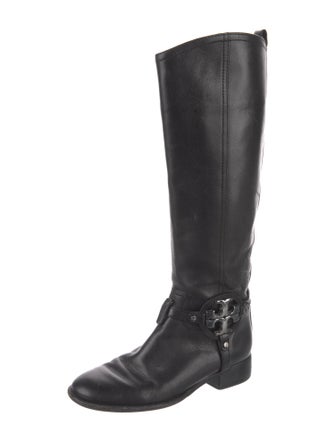 Tory Burch Leather Riding Boots