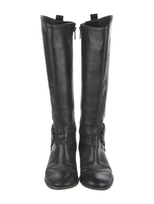 Tory Burch Leather Riding Boots