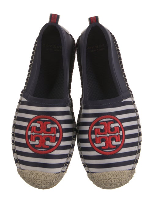 Tory Burch Printed Embroidered Accent Espadrilles