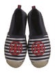 Tory Burch Printed Embroidered Accent Espadrilles