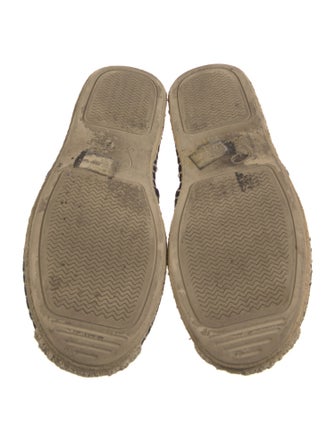 Tory Burch Printed Embroidered Accent Espadrilles