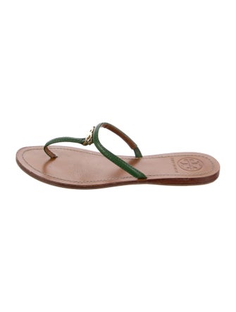 Tory Burch Leather Slides