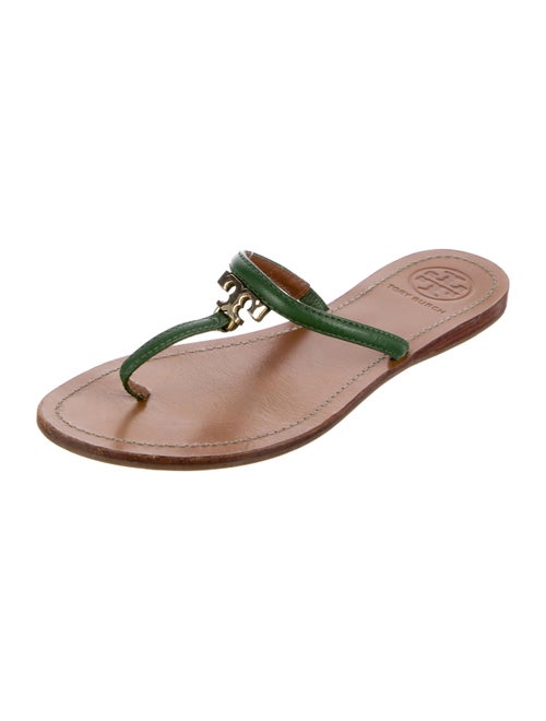 Tory Burch Leather Slides