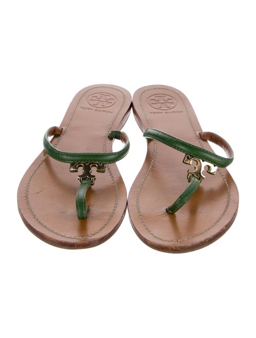 Tory Burch Leather Slides