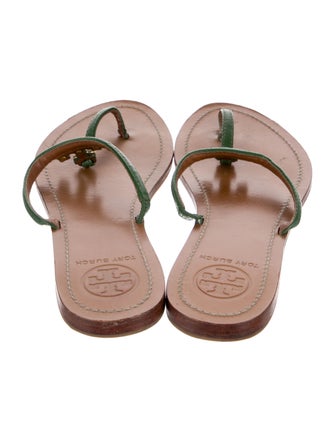 Tory Burch Leather Slides