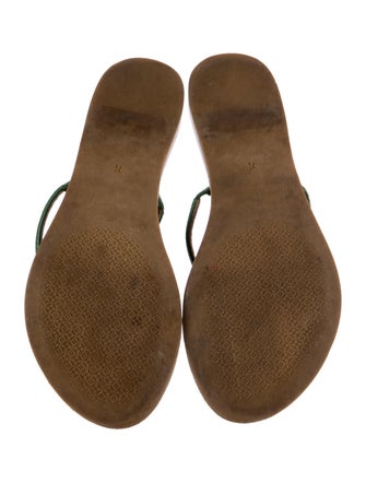 Tory Burch Leather Slides