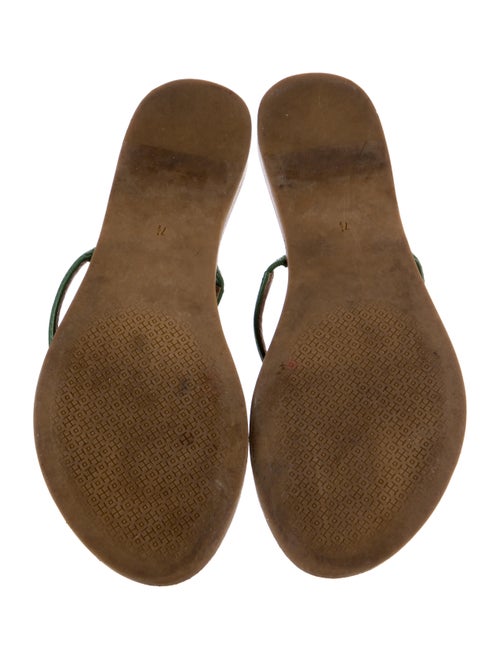 Tory Burch Leather Slides