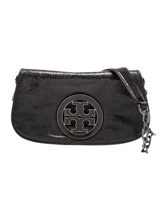 Tory Burch Embossed Leather Shoulder Bag