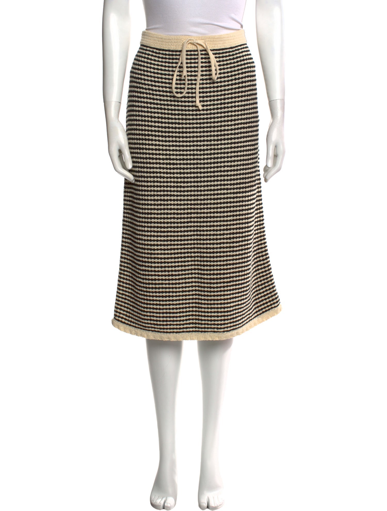 Tory Burch Printed Midi Length Skirt