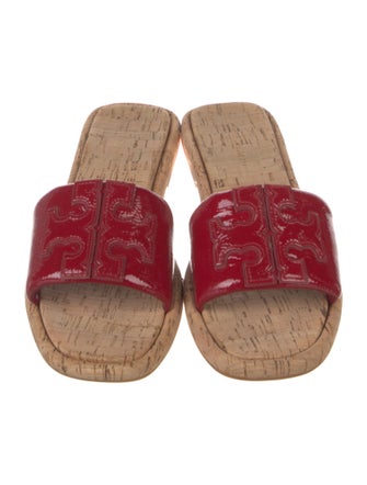 Tory Burch Patent Leather Espadrilles