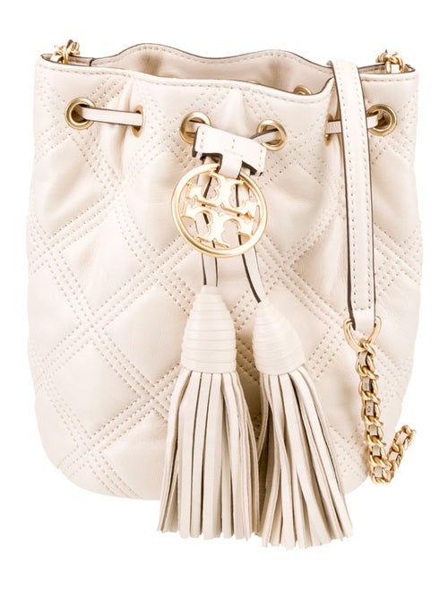 Tory Burch Leather Bucket Bag