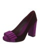 Tory Burch Velvet Bow Accents Pumps