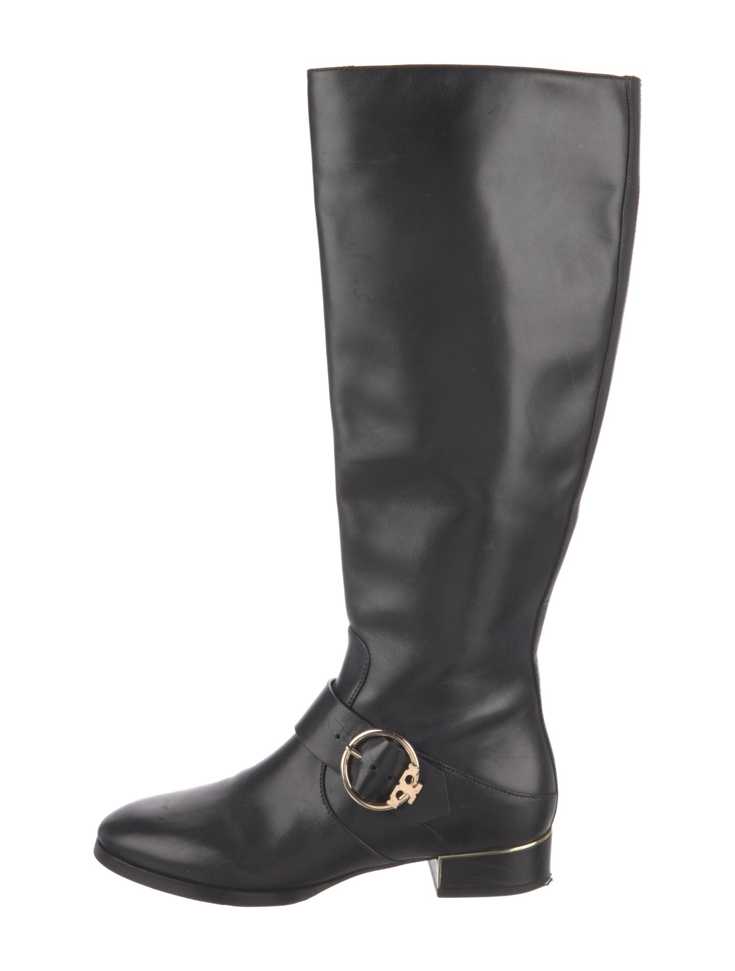 Tory Burch Leather Riding Boots