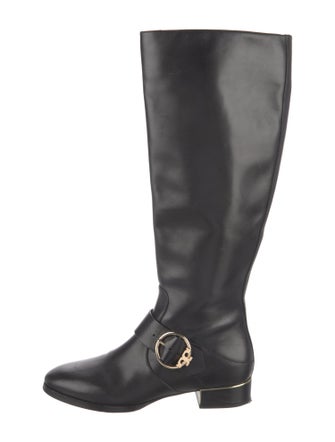 Tory Burch Leather Riding Boots
