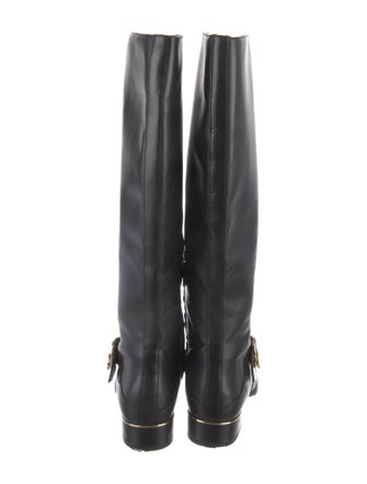 Tory Burch Leather Riding Boots