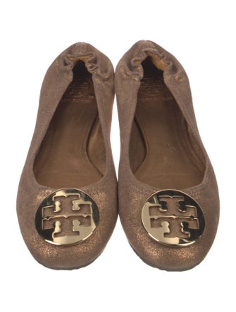 Tory Burch Suede Ballet Flats