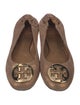Tory Burch Suede Ballet Flats