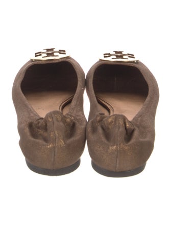 Tory Burch Suede Ballet Flats