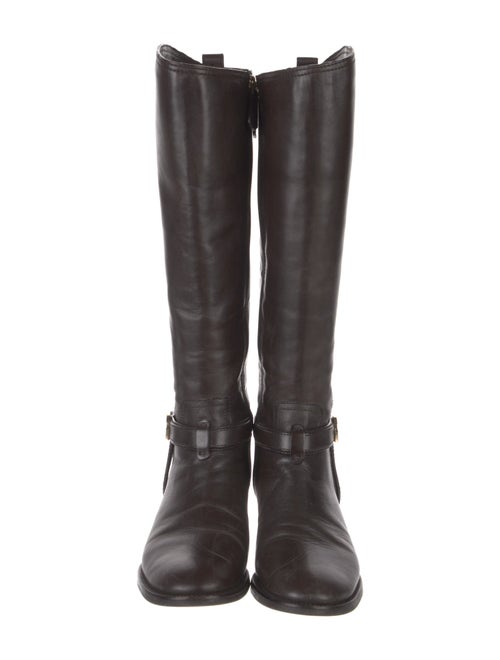 Tory Burch Leather Riding Boots