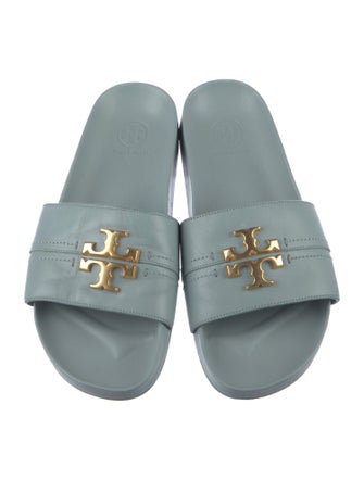 Tory Burch Leather Slides