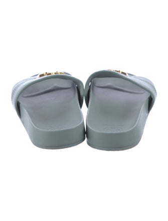 Tory Burch Leather Slides