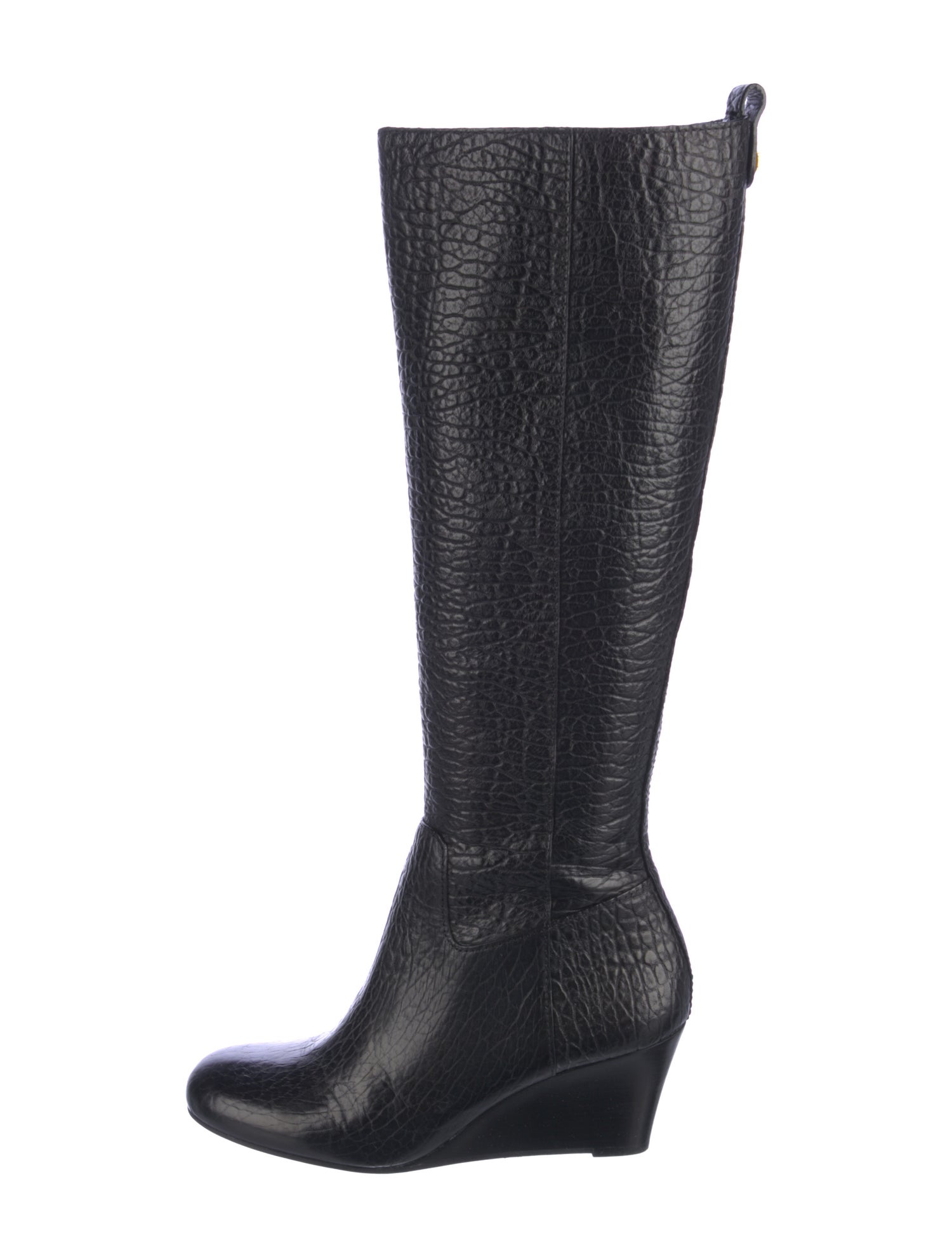 Tory Burch Leather Riding Boots