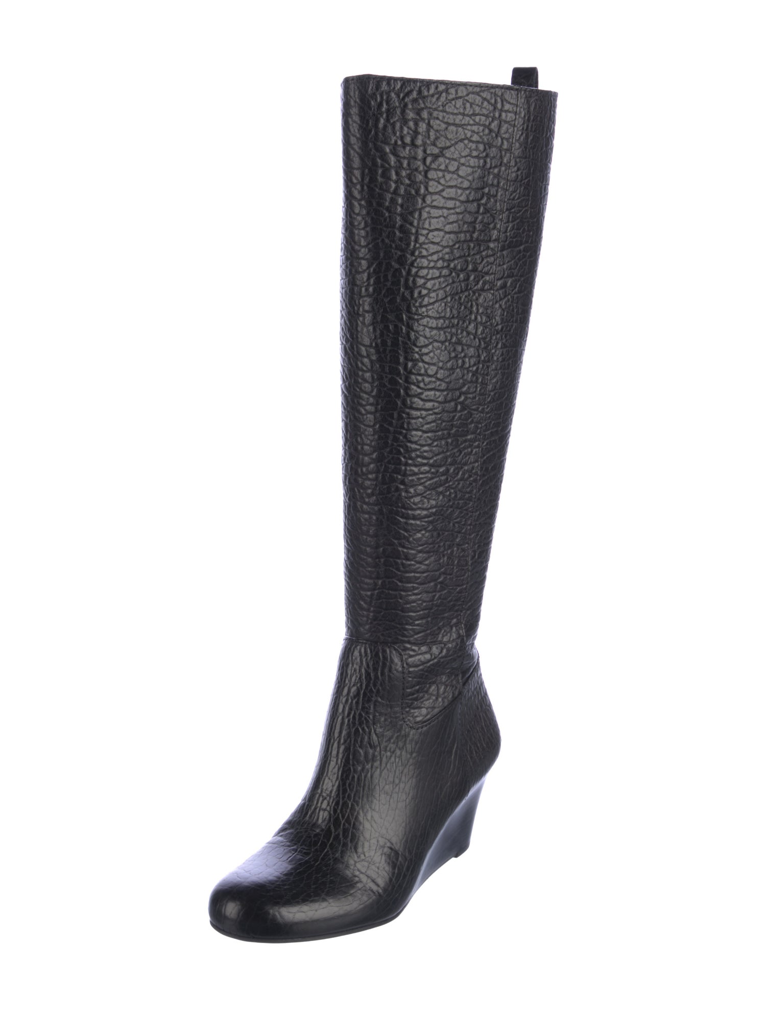 Tory Burch Leather Riding Boots