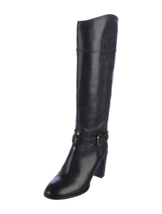 Tory Burch Leather Riding Boots