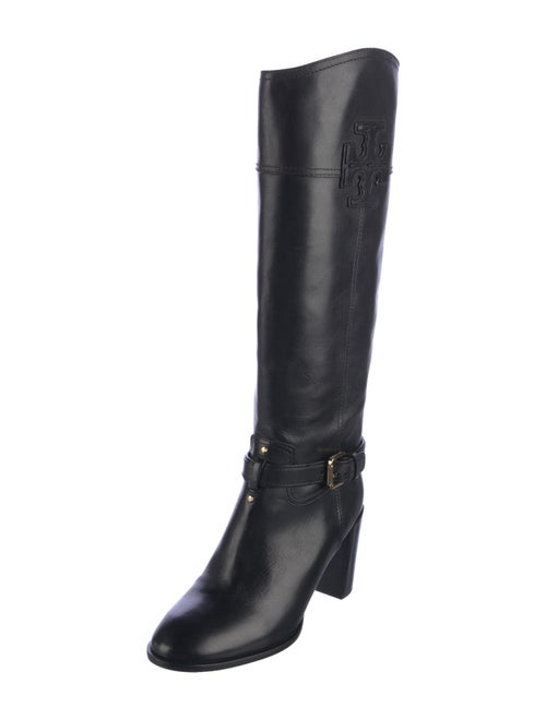 Tory Burch Leather Riding Boots