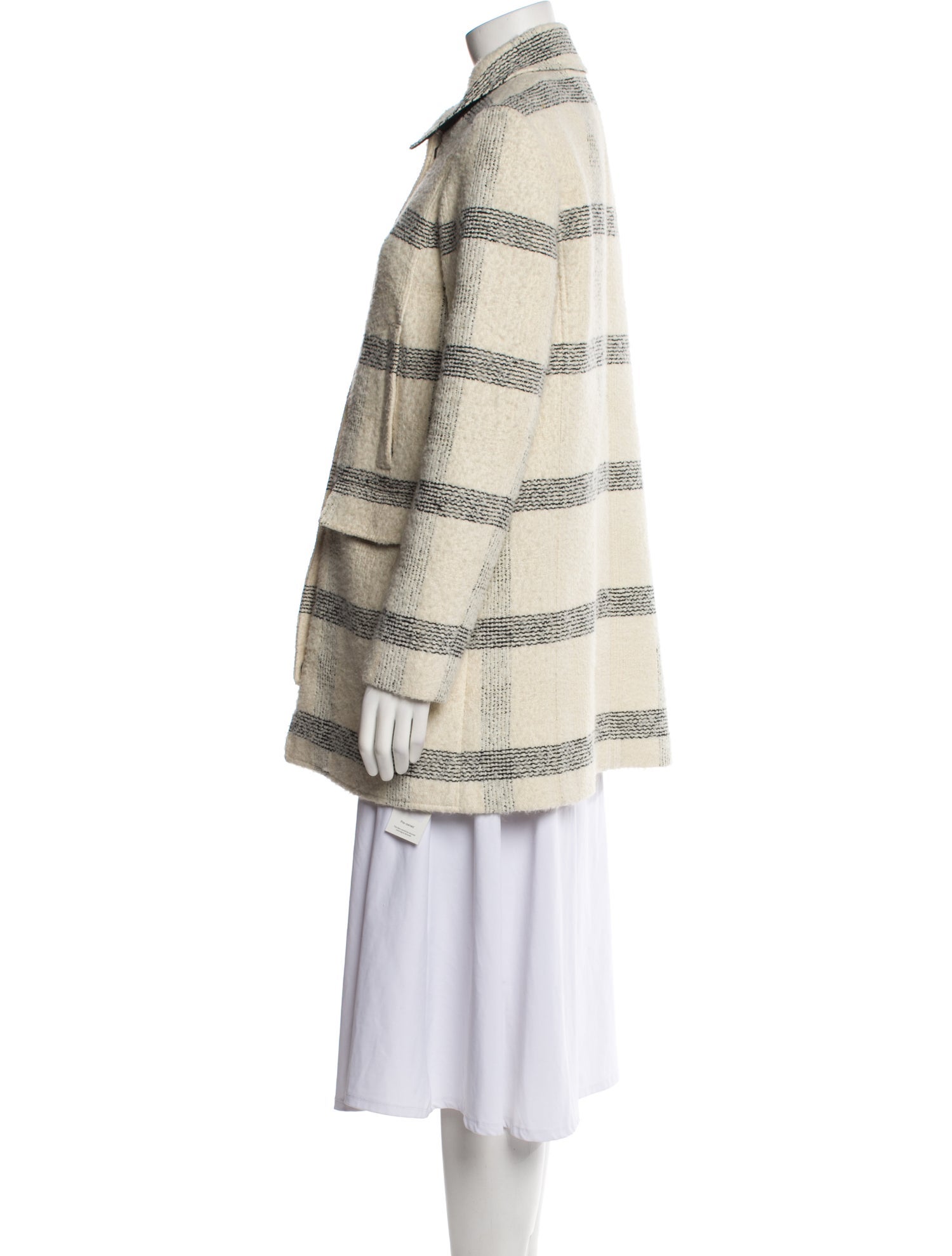 Tory Burch Striped Coat