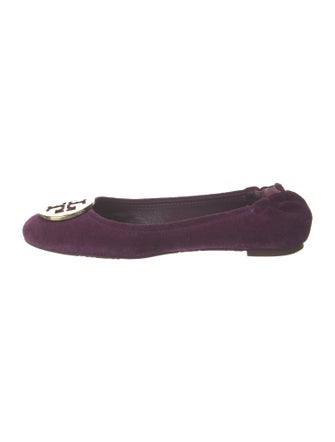 Tory Burch Suede Ballet Flats