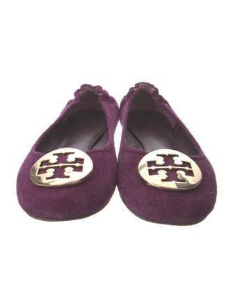 Tory Burch Suede Ballet Flats