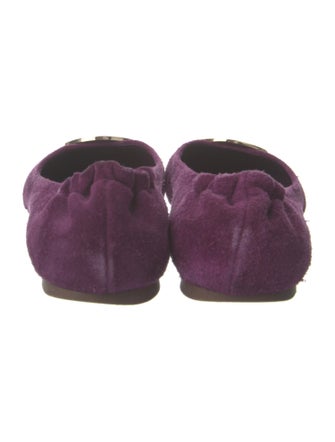 Tory Burch Suede Ballet Flats
