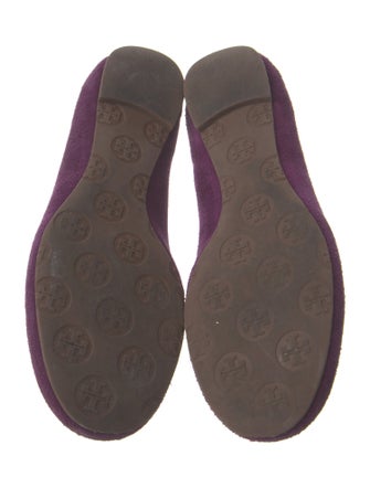 Tory Burch Suede Ballet Flats