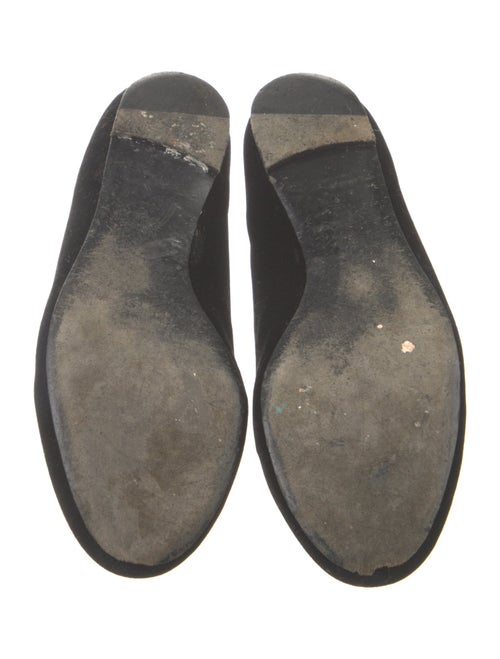 Tory Burch Velvet Graphic Print Loafers