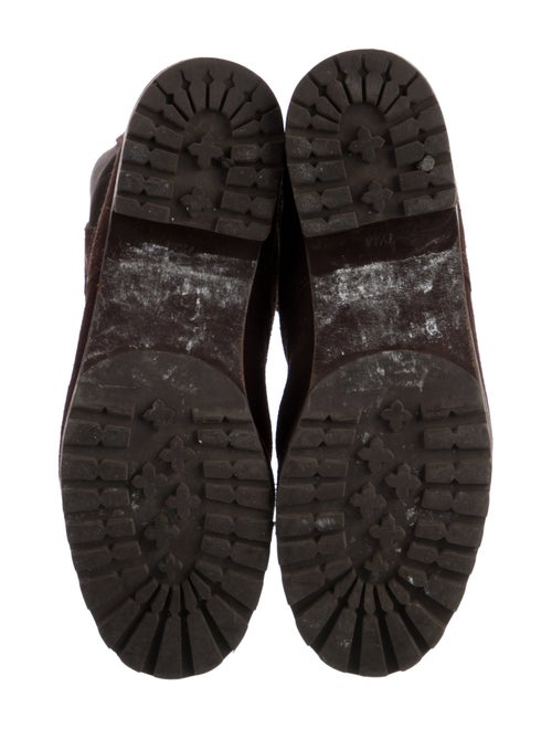 Tory Burch Suede Combat Boots