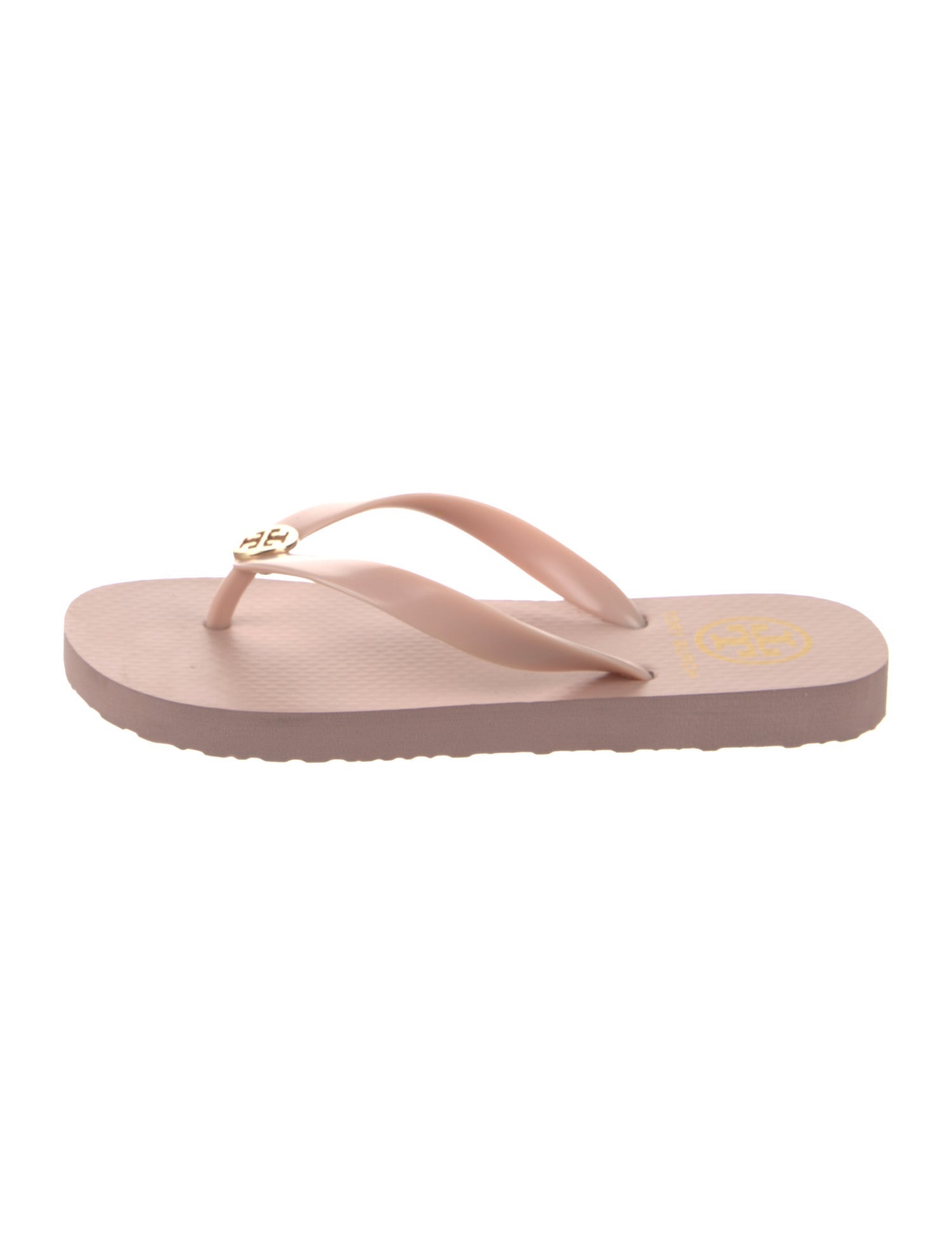 Tory Burch Rubber Studded Accents Flip Flops