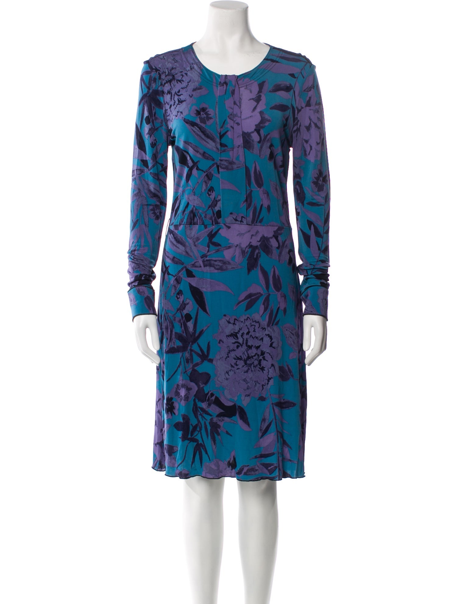 Tory Burch Floral Print Mini Dress