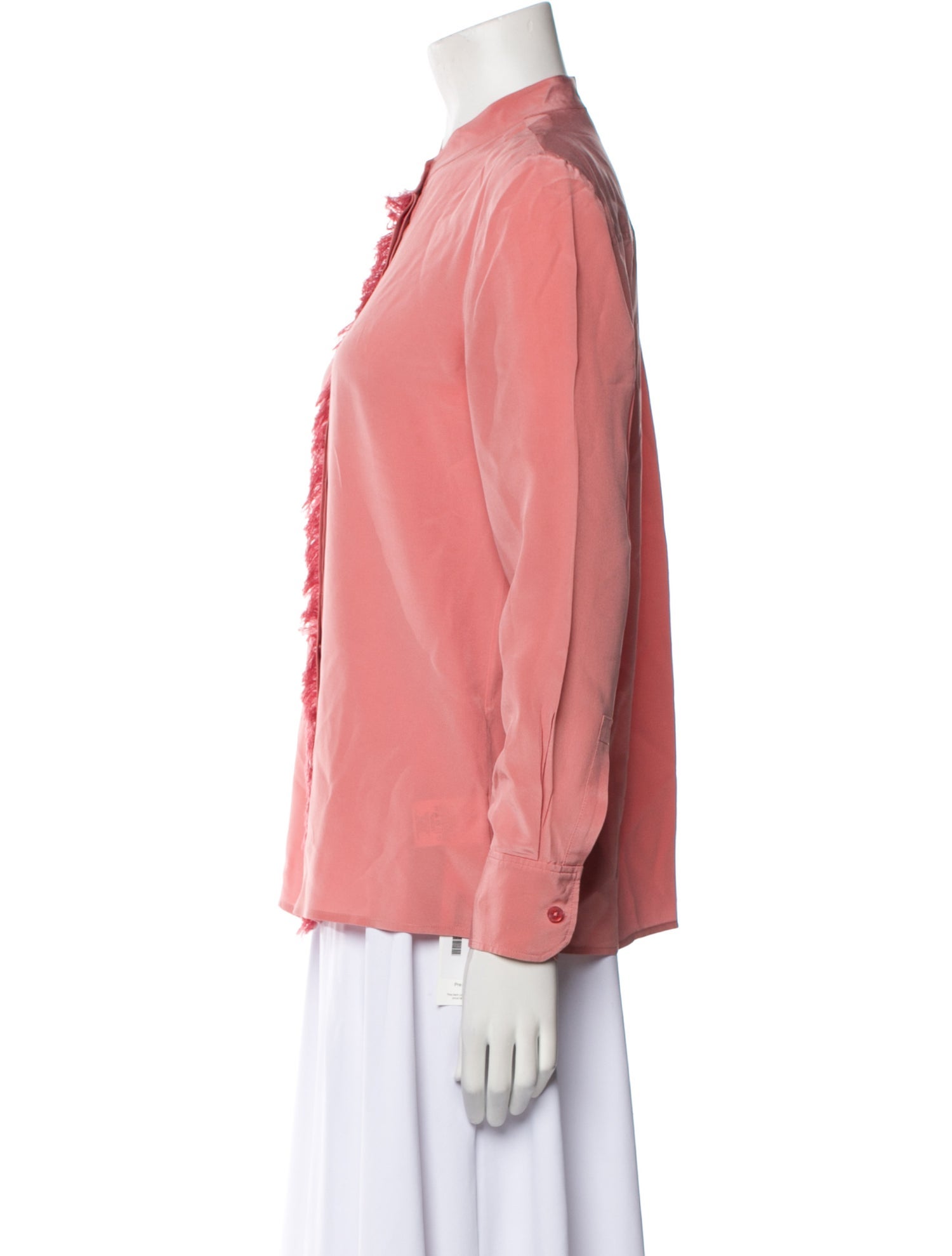 Tory Burch Silk Mock Neck Blouse