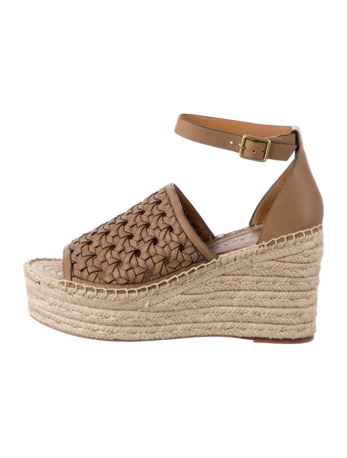 Tory Burch Leather Espadrilles