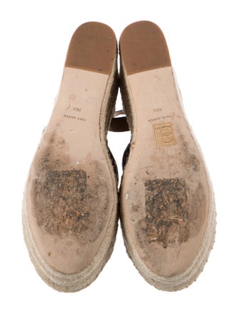 Tory Burch Leather Espadrilles