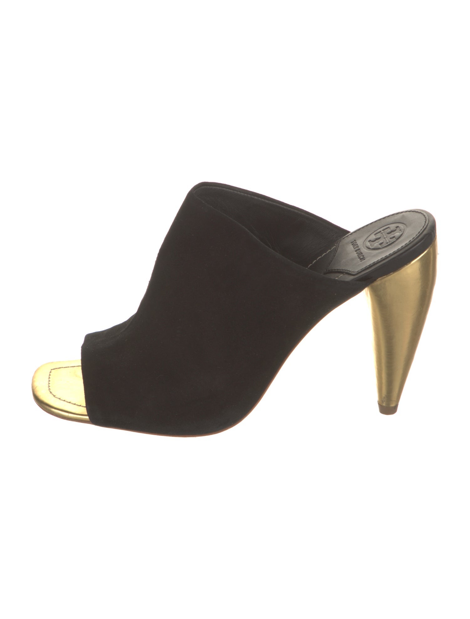 Tory Burch Suede Slides