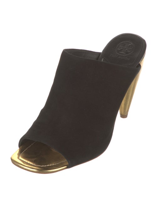 Tory Burch Suede Slides