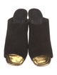 Tory Burch Suede Slides