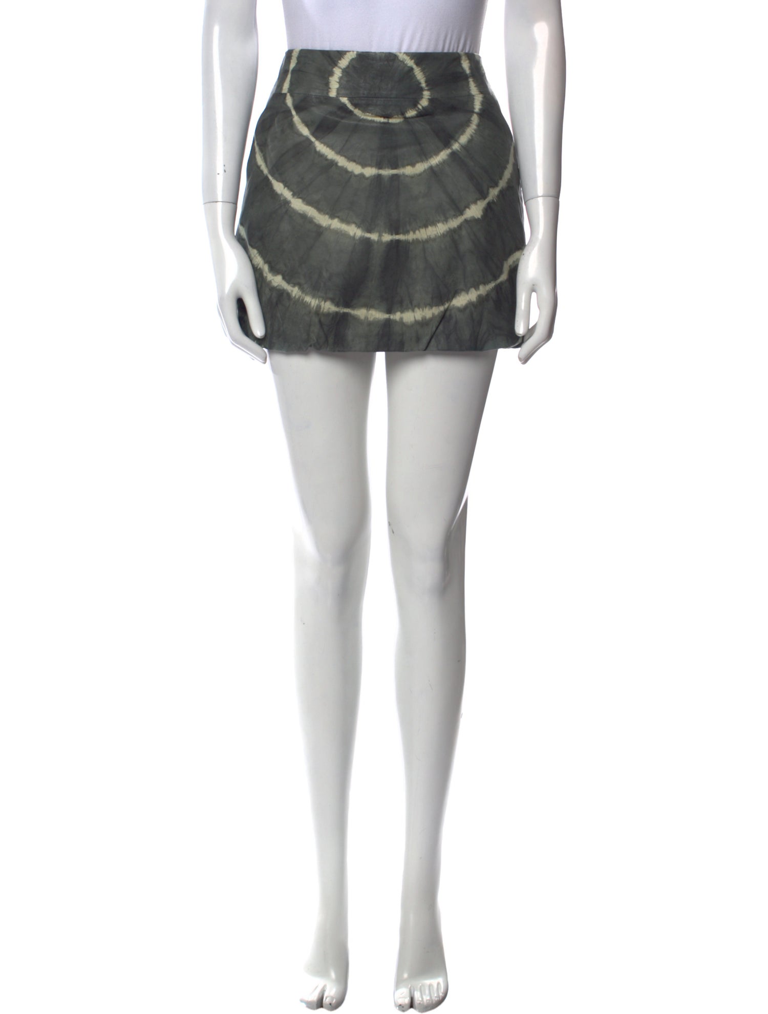 Tory Burch Leather Mini Skirt