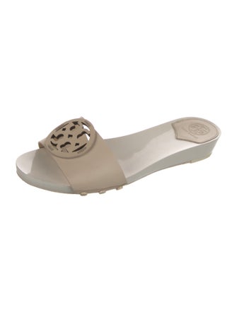Tory Burch Leather Slides