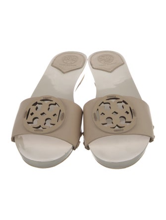 Tory Burch Leather Slides