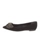 Tory Burch Suede Bow Accents Flats