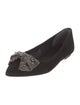 Tory Burch Suede Bow Accents Flats